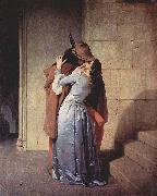 Francesco Hayez The Kiss painting